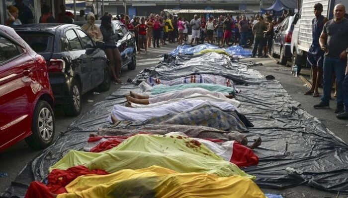 Polisi Brasil Gerebek Geng Narkoba, Ngeri! 40 Mayat Ditemukan dalam Operasi yang Mengerikan