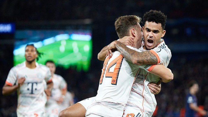 **Klasemen Liga Champions: Bayern Munich Puncak, Arsenal Menyusul, PSG dan Real Madrid Tetap di Delapan Besar**