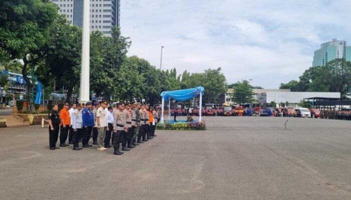 Kapolda Metro Gelar Apel Siaga Bencana, Ratusan Personel Siap Tanggap