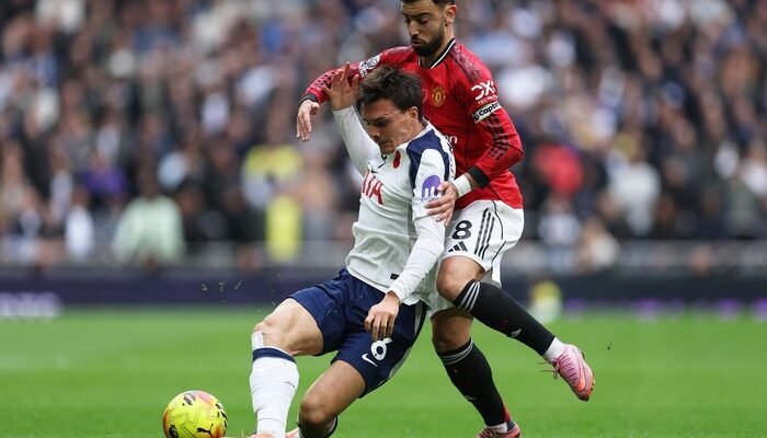 Hasil Tottenham Vs MU: Dua Gol di Injury Time, Tuntas 2-2 – Update 1