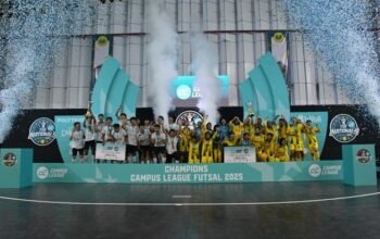 Hasil Campus League Futsal Seri Nasional 2025: Kejutan Besar, Universitas Y Raup Gelar Pertama!