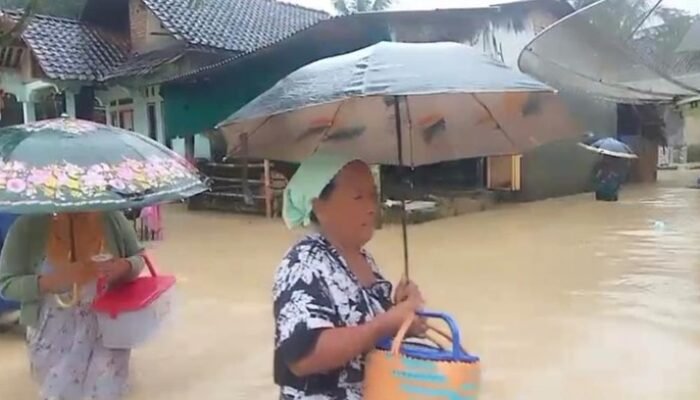 Banjir Sungai Cilemer, Warga 4 Kampung Pandeglang Terpukul