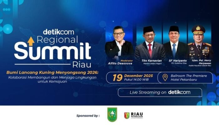 **”Dorong Transformasi, Detikcom Regional Summit Riau Gelar Diskusi Strategis!”**