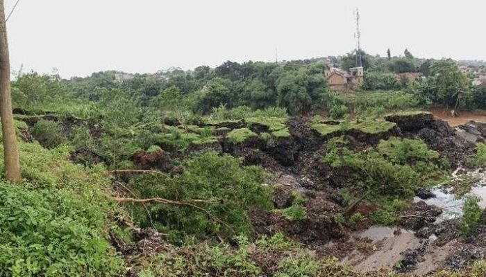 Hujan Deras Ambang Batas, Bekas TPA Pondok Rajeg di Bogor Longsor 200 Meter