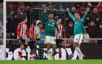 “Liverpool Raih Tiga Poin Berkat Aksi Brilliant Van Dijk Lawan Sunderland”