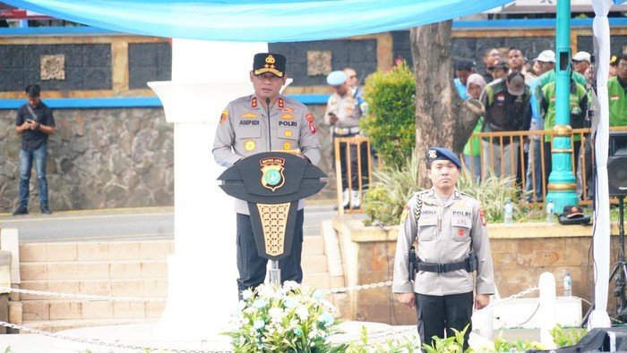 5 Pesan Kapolda Metro Saat Apel Kamtibmas Bareng Ojol-Buruh, Siap Sambut Ramadan