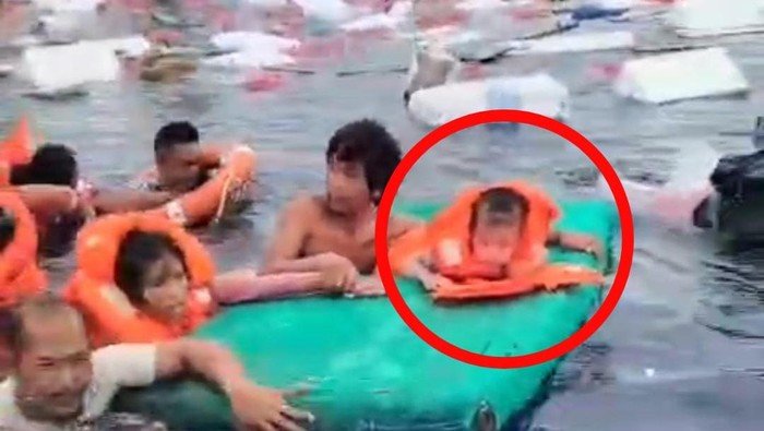 Tragedi KM Cahaya Intan Selebes: Kapal Tenggelam di Sultra, Balita Terombang-Ambing