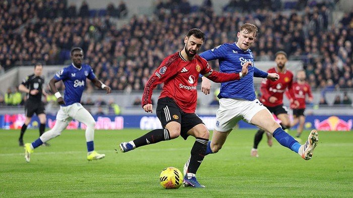 Babak I: Everton Vs MU Masih Imbang, Ini Penyebabnya!
