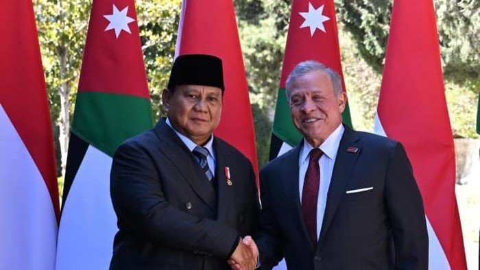 Prabowo: Perkuat Kerja Sama RI-Yordania, Tackling Krisis Gaza-Tepi Barat