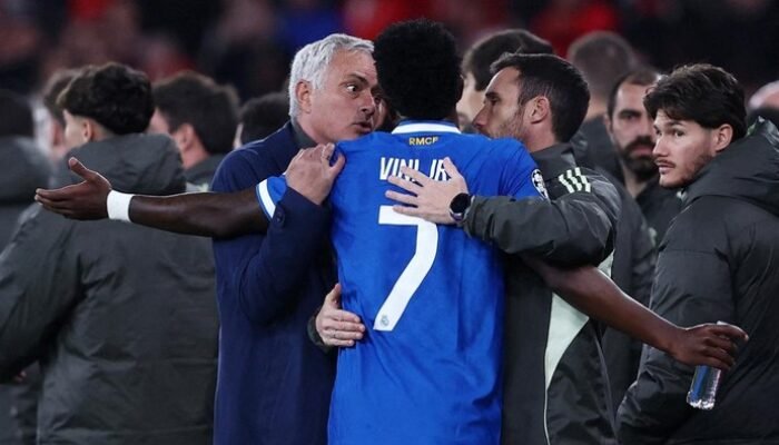 “Courtois Kecewa Mourinho Salahkan Vinicius soal Insiden Rasisme di Leg Pertama Liga Champions”