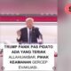 Trump’s Panic: Benarkah Suara Takbir Menjadi Penyebabnya?