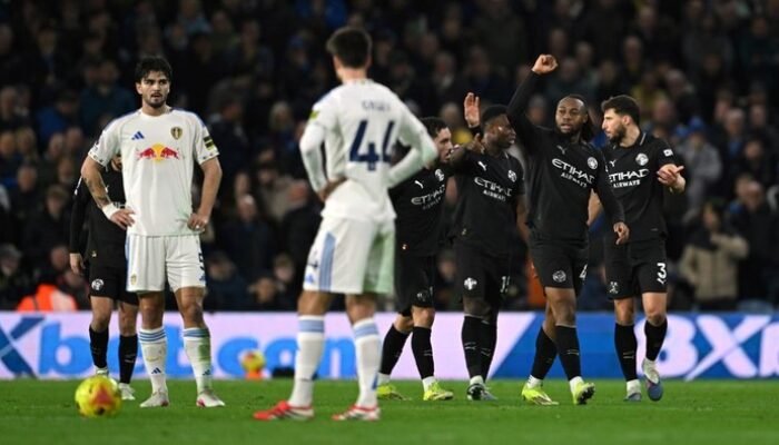 “Leeds United Vs Man City: Tanpa Haaland, Semenyo Memukul Dengan keras 1-0”