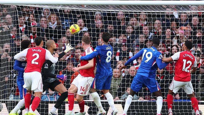 _corner Menentukan Nasib: Arsenal Chelsea 1-1 di Babak I