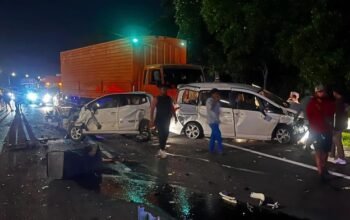 Tol Cipularang Berdarah: 10 Kendaraan Tabrakan, Lalin Macet 3 Km