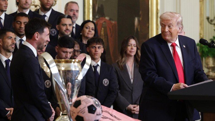 Lionel Messi Ketemu Donald Trump di Gedung Putih - Update 2
