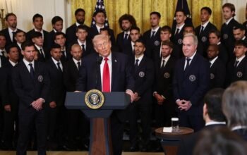 Trump Sambut Messi dengan Pidato Perang, Sambut Iran dengan Ancaman!