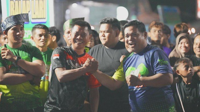 Ramaikan Fun Night Run Polres Meranti, Kapolres: Ini Bukti Polri sebagai Sahabat Masyarakat yang Nyata!