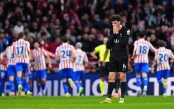 Atletico Madrid Vs Tottenham Hotspur: The Lilywhites Digilas 2-5 – Update 1