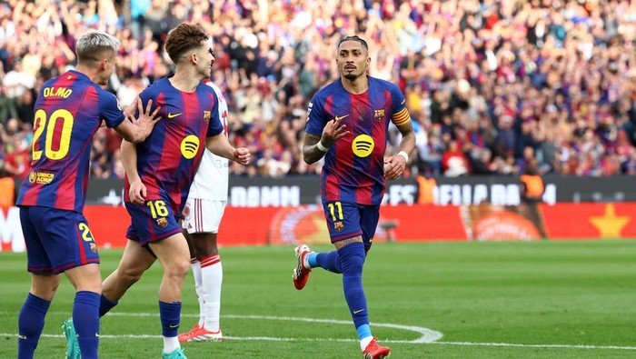 Barcelona Vs Sevilla: Raphinha Hat-trick, Barca Menang 5-2 - Update 1