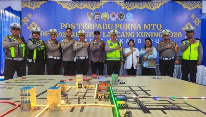 Polda Riau Gelar 55 Posko, Jamin Mudik Lebaran 2026 Aman
