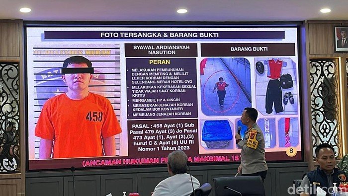 **Kesal Ajakan Seks Tak Wajar Ditolak: Motif Pembunuh Wanita dalam Boks di Medan Terungkap**