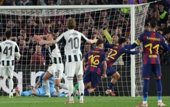 Barcelona Vs Newcastle: 5 Gol Lahir, El Barca Unggul 3-2 di Babak I, Drama di Setiap Menit!