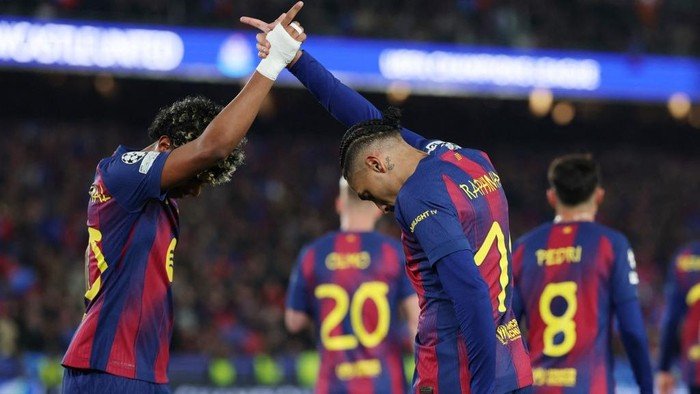 Barcelona Vs Newcastle: Pesta Gol 7-2, El Barca Melesat ke Perempatfinal!