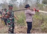 Api Menerjang 14 Titik di Dumai, Operasi Gabungan TNI-Polisi Sukses Padamkan!