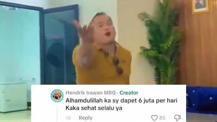 Pria Viral Joget-joget di Dapur MBG: Kisah Cuan Rp 6 Juta yang Membuat Heboh