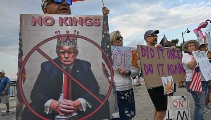 Ribuan Orang Gempur Trump dalam Demo ‘No Kings’ di Seluruh AS